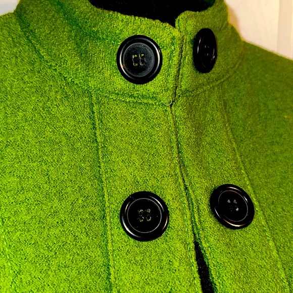 L.A.L. Green & Black Wool Blazer - Picture 5 of 6